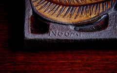 Noomi Backhausen Mural de cerámica Pájaro by Soholm Denmark, Años 60