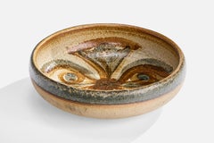 Noomi Backhausen, Dish, Stoneware, Denmark, 1960s