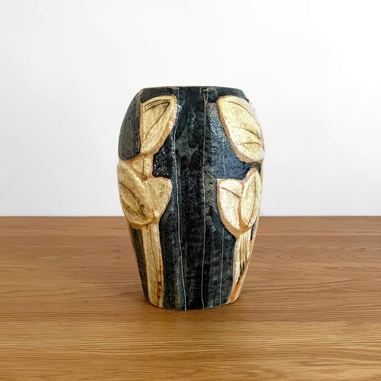 Danish Noomi Backhausen for Søholm Stentøj Vase For Sale