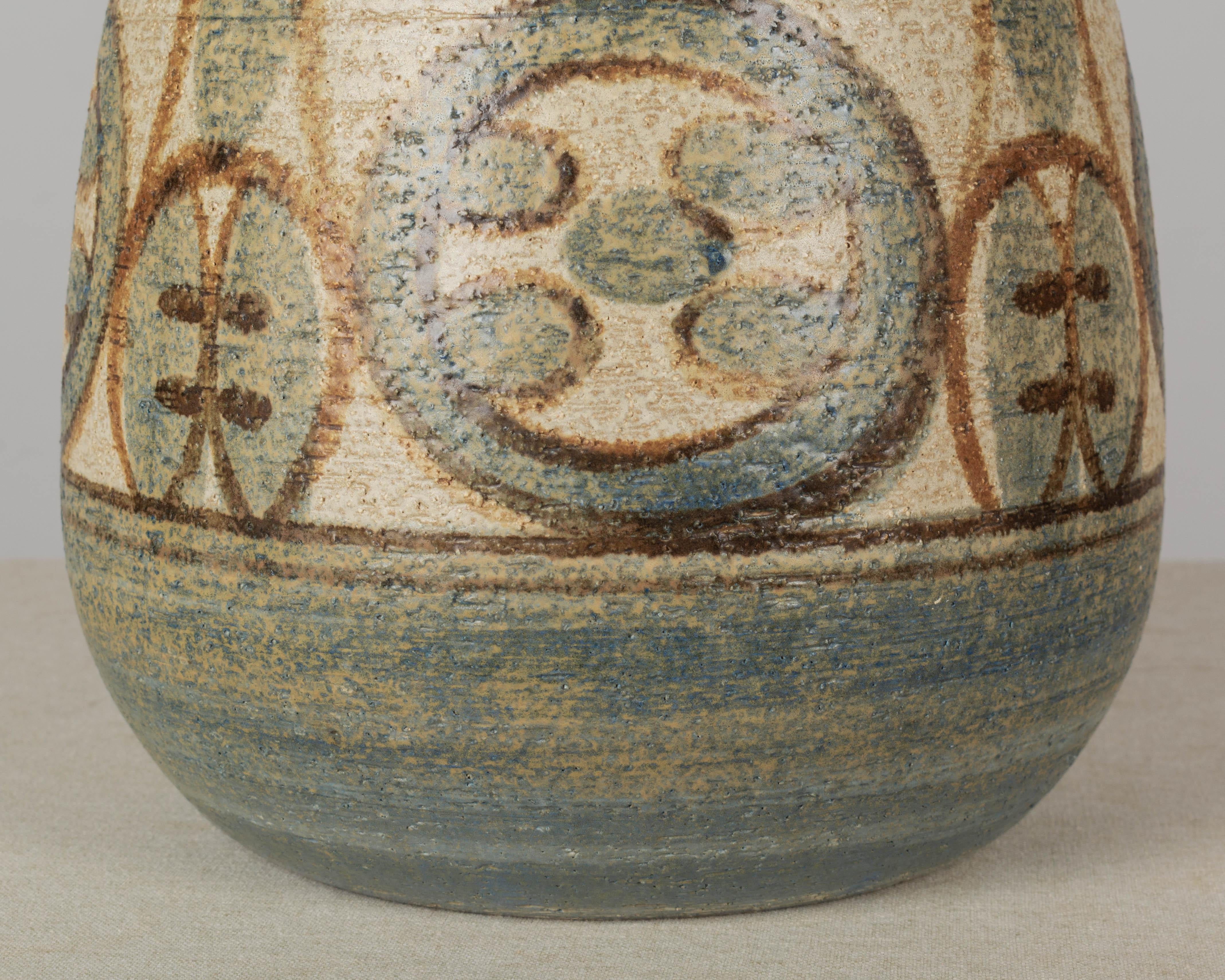 Noomi Backhausen Large Søholm Pottery Vase For Sale 6