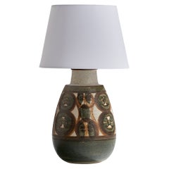 Noomi Backhausen, Lampada da tavolo grande, gres, Danimarca, anni '60