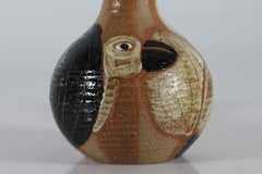 Noomi Backhausen Rustic Søholm Stoneware Table Lamp with New Shade Denmark 1970s