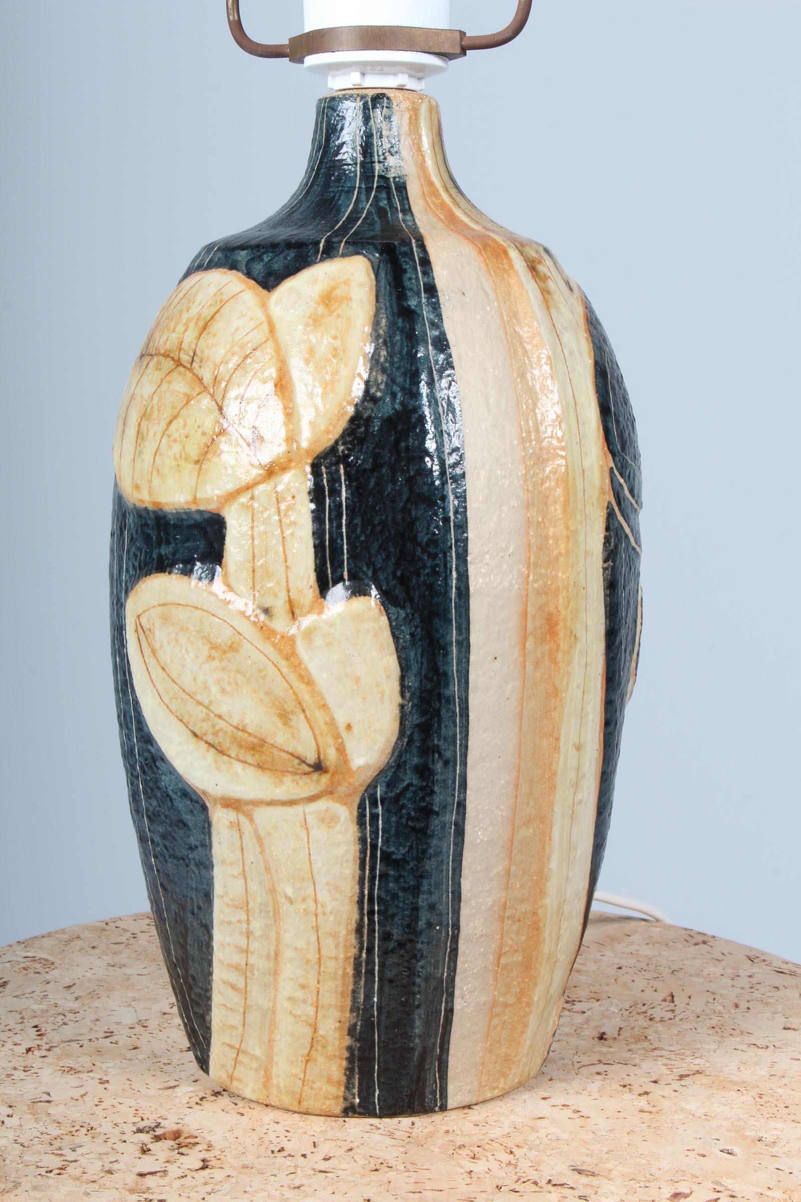 Noomi Backhausen vase in glazed stoneware.