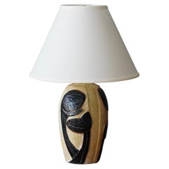 Noomi Backhausen, Table Lamp, Stoneware, Søholm, Bornholm, Denmark, 1960s