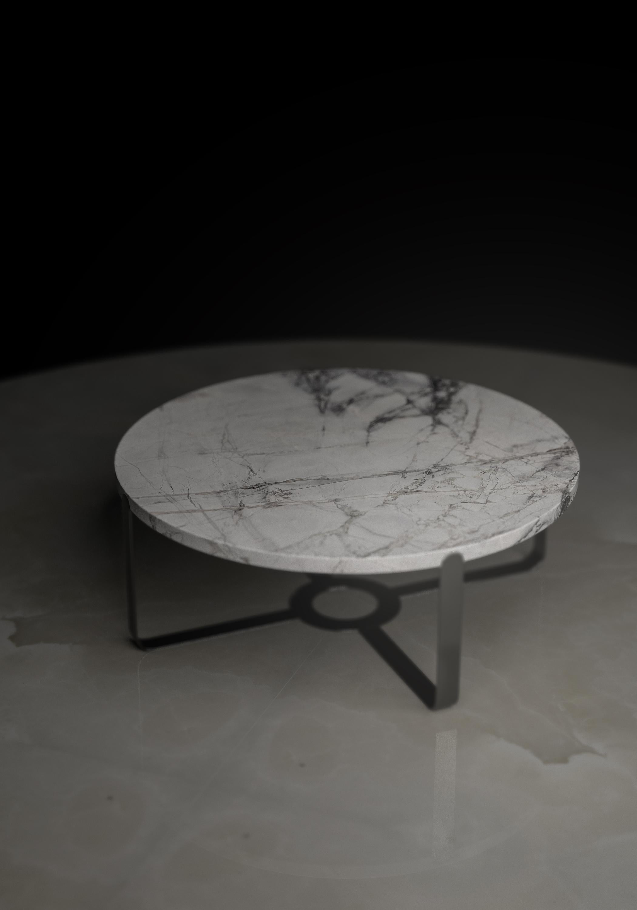 Modern Noon Marble Coffee Table by Marmi Serafini For Sale