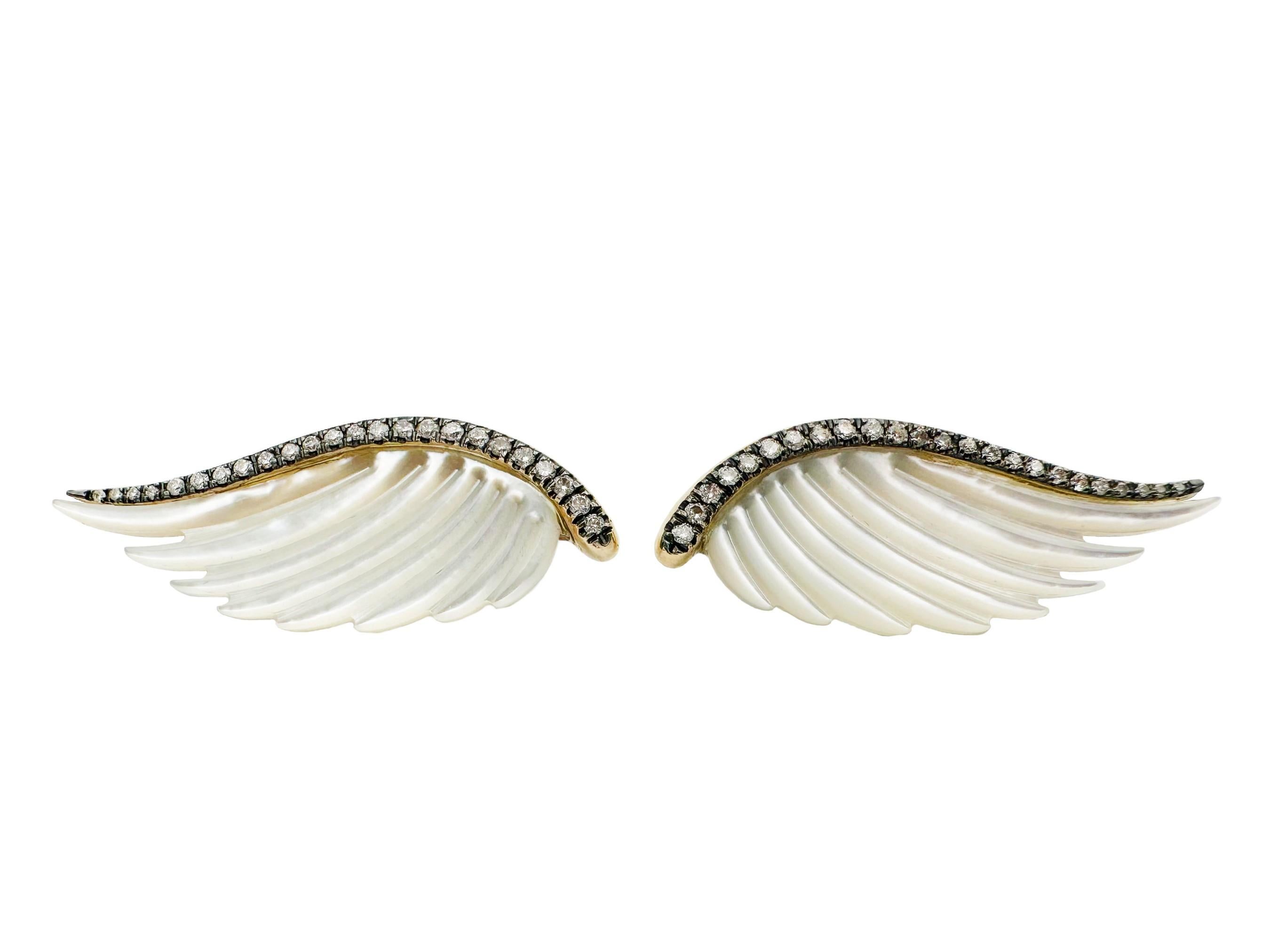wing earrings noor