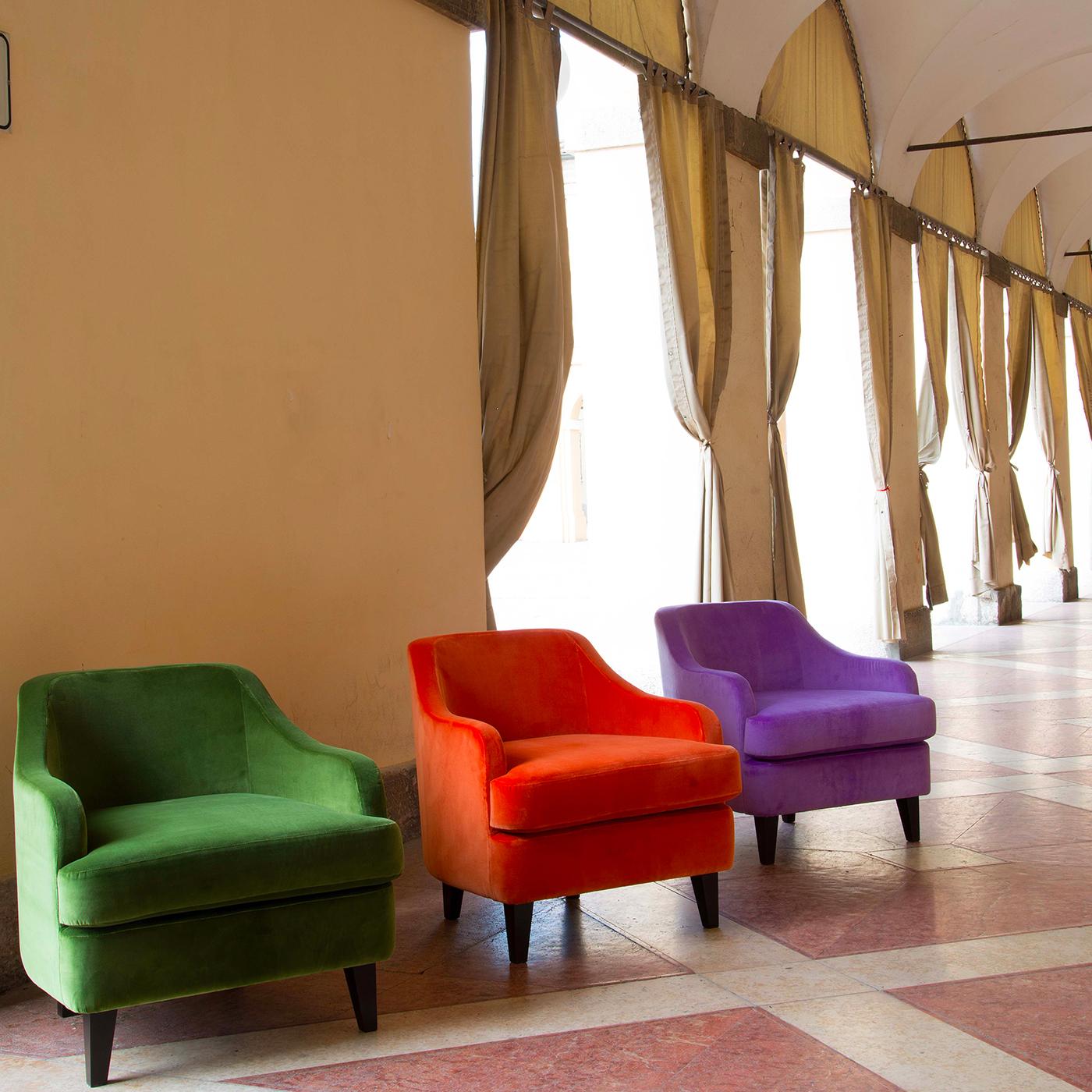 Italian Nor Green Armchair