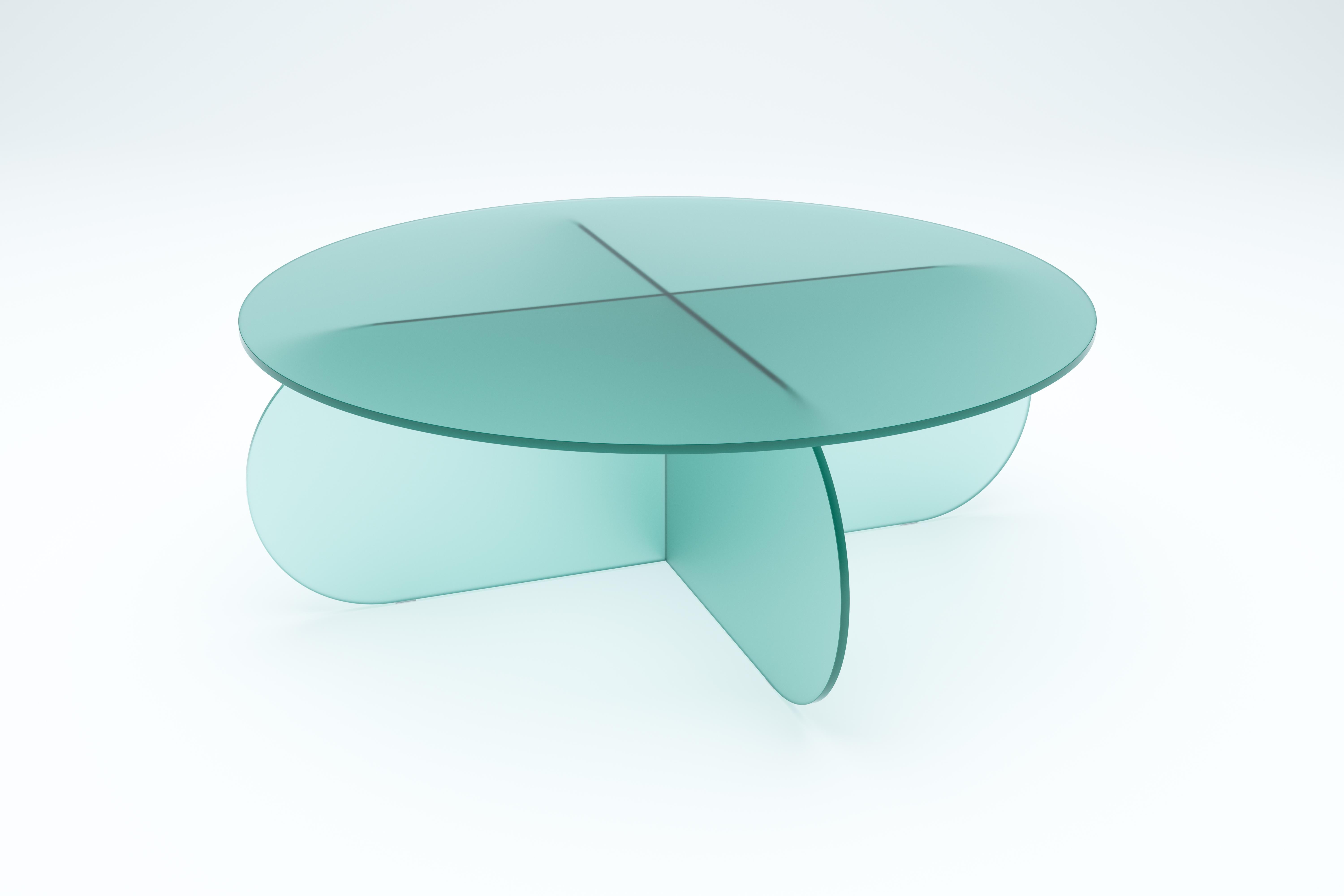 Nor Circle 120 Satin Glass, Sebastian Scherer In New Condition For Sale In Geneve, CH