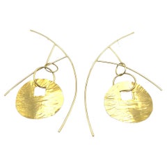 Nora - Dangle Earrings 14k gold plated 