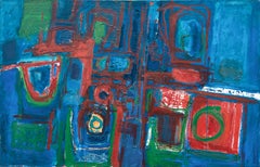'Komposition in Blau und Rot', New York, Cooper Union, Smith, Israel, Tel Aviv