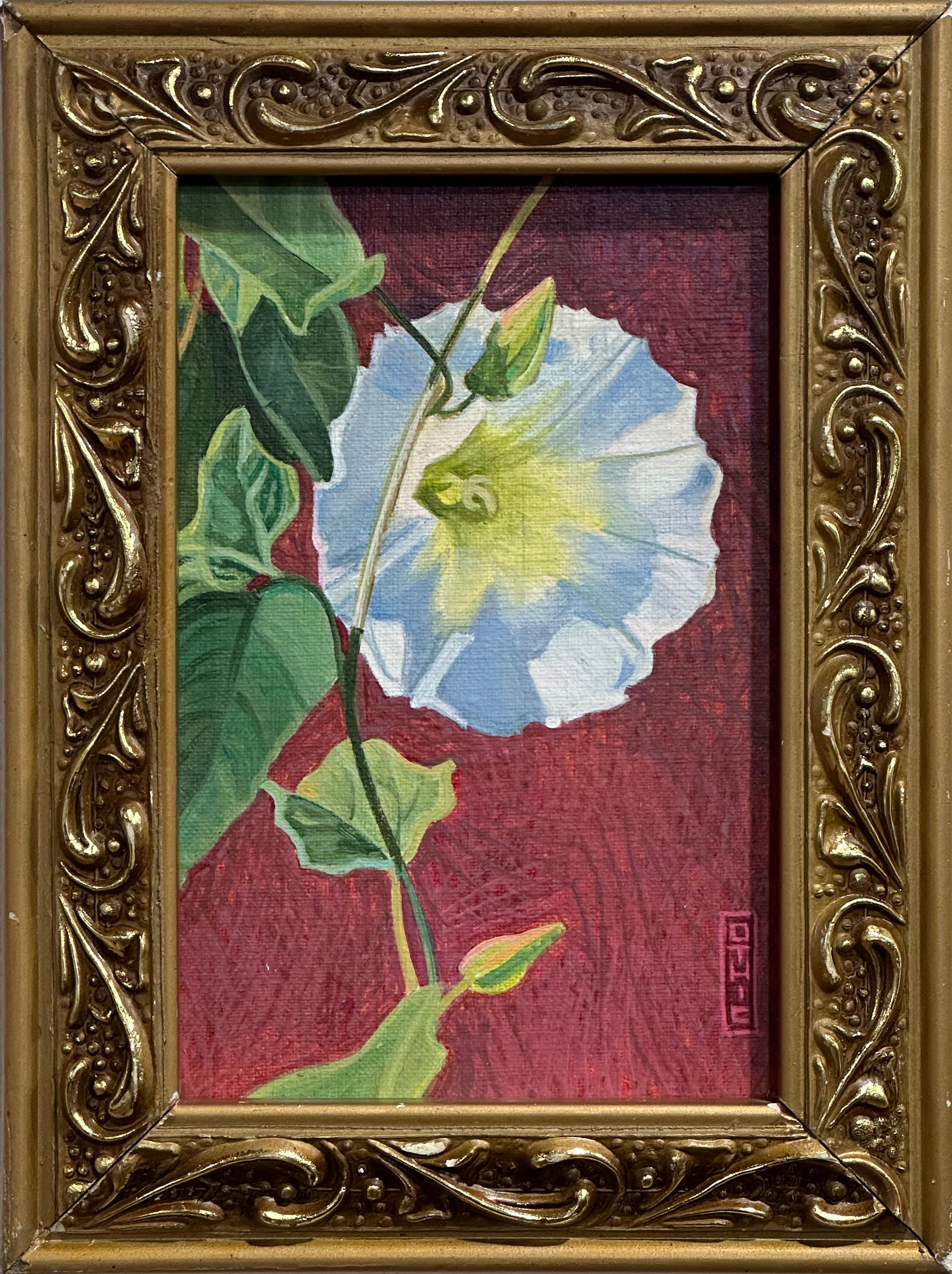 Nora Othic Still-Life Painting - Bind Weed