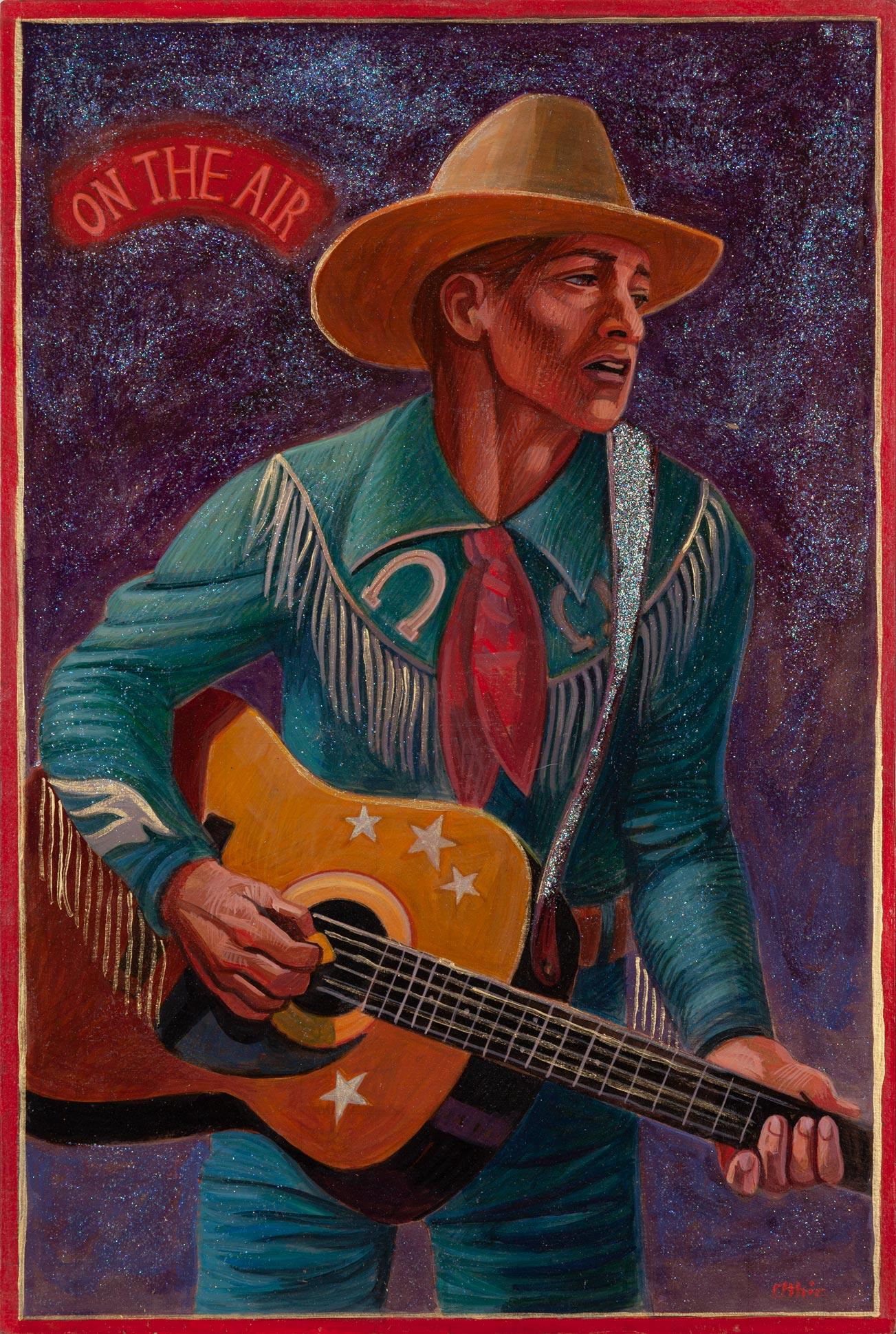 Groupe de musique country - Painting de Nora Othic