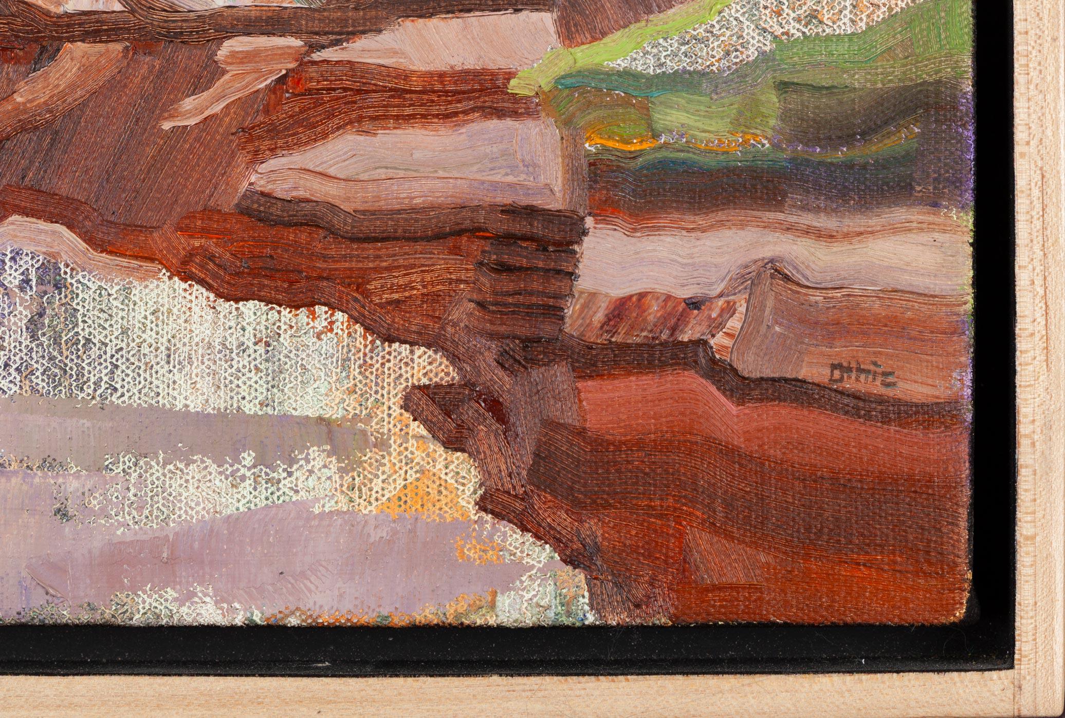 Creek, September – Painting von Nora Othic