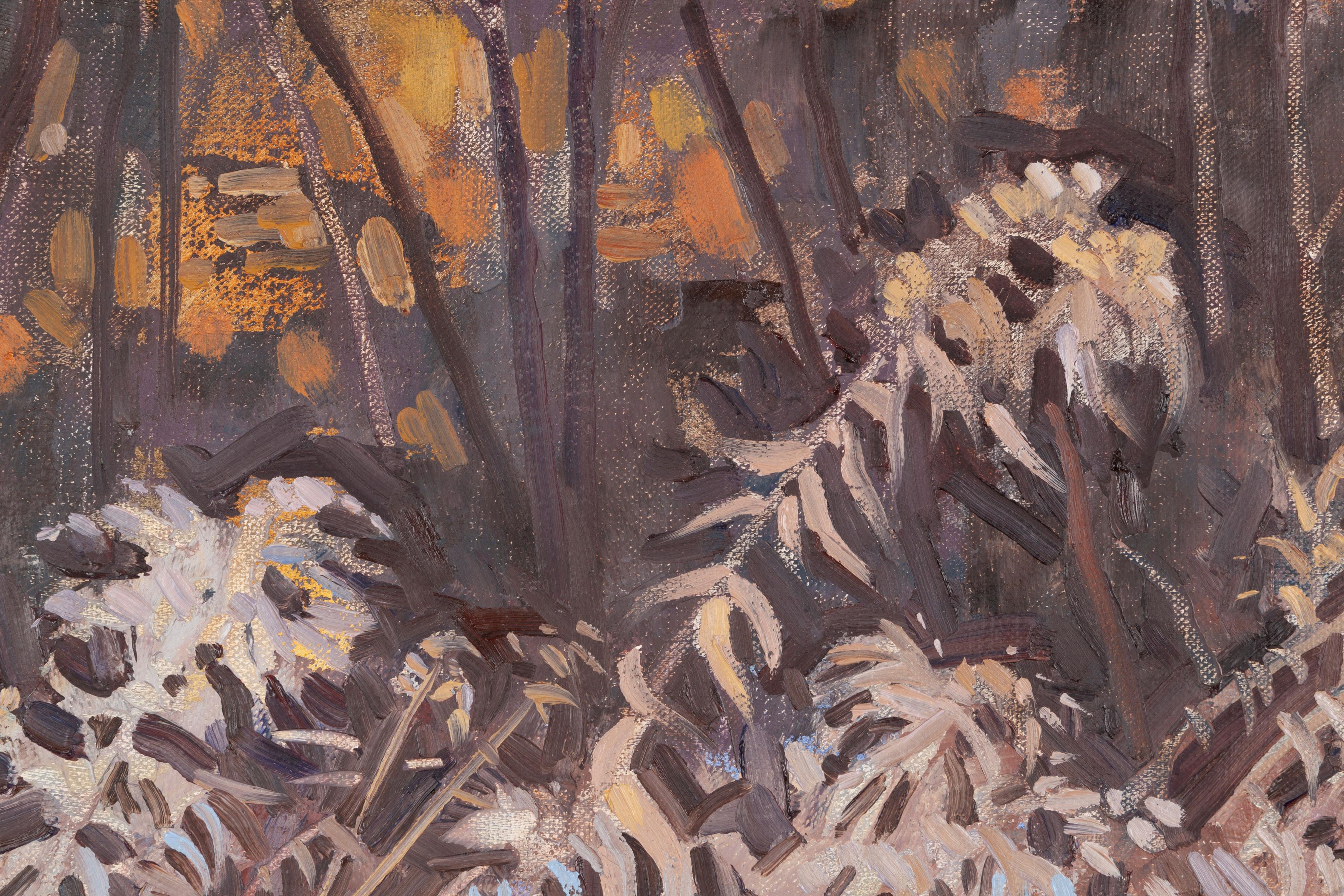 Erbe gelate - Painting Realismo americano di Nora Othic