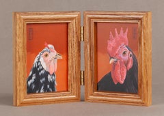 Hen and Rooster