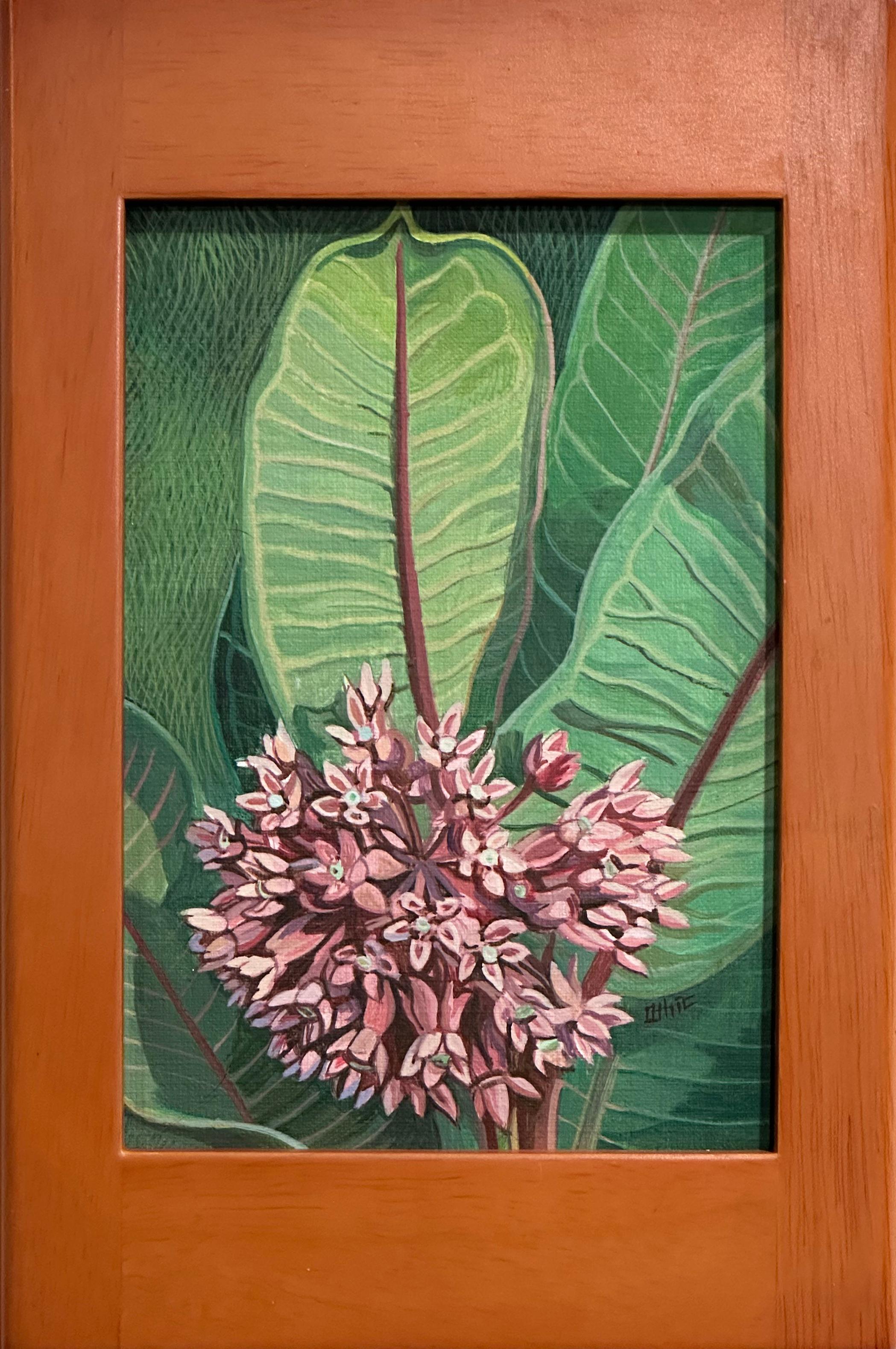 Nora Othic Still-Life Painting – Milkweed