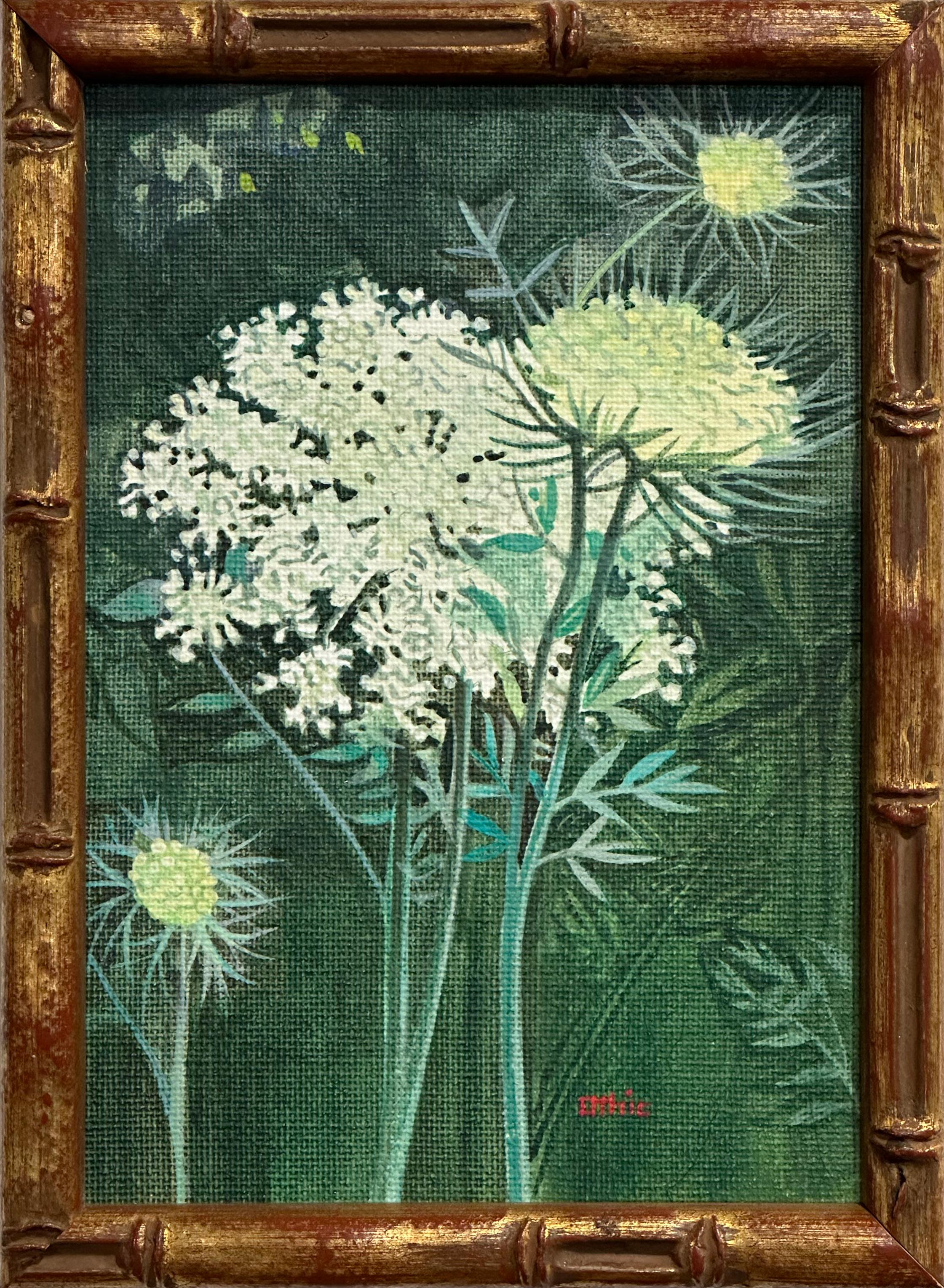 Nora Othic Still-Life Painting - Queen Anne's Lace