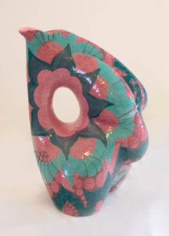 PAISLEY - Escultura Abstracta de Cerámica Fundida Artista Firmada 1996