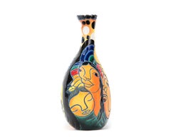 SUN PLAY - Abstract Ceramic Fine Art Sculpture Artist Signed 2018