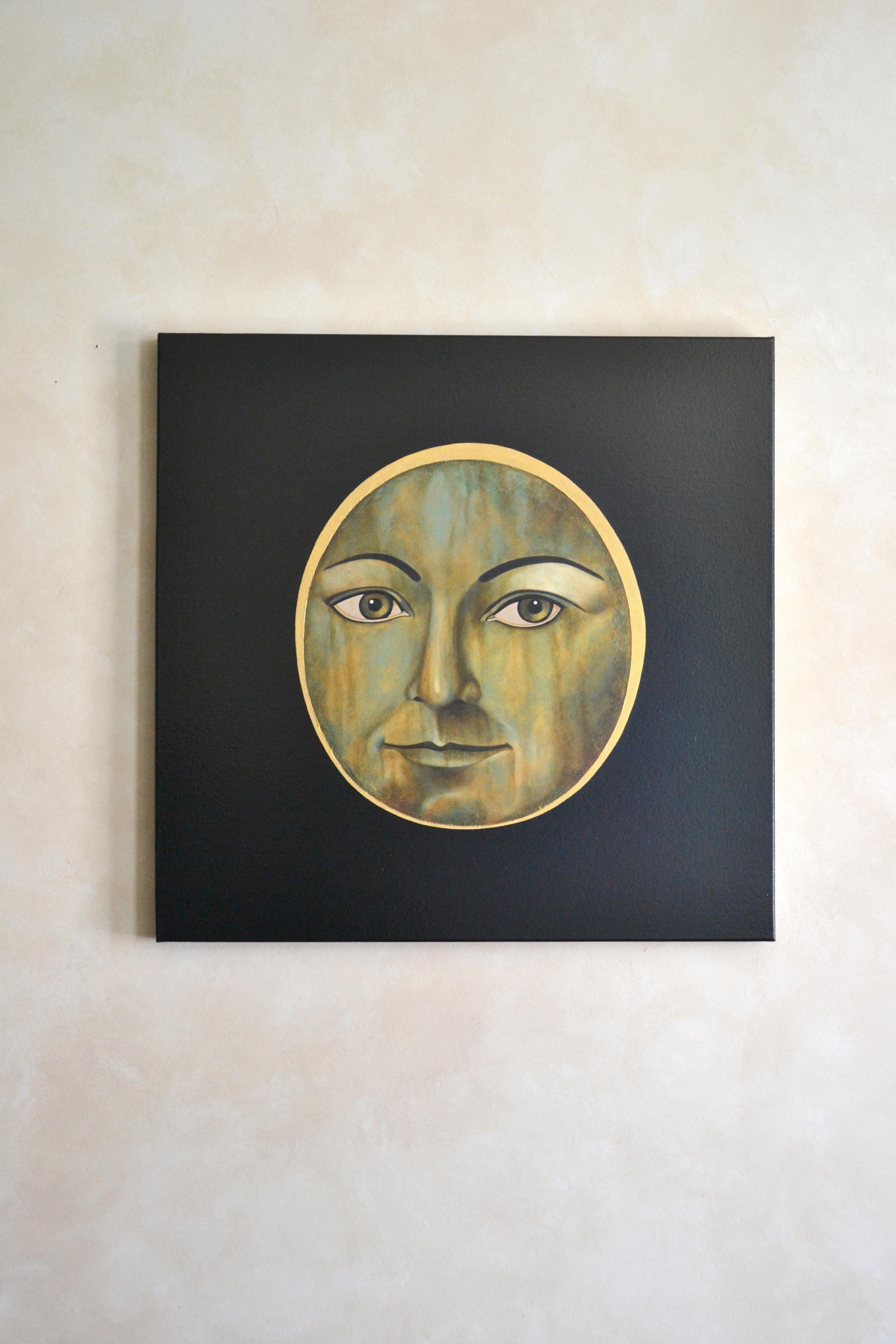 Eclipse - Contemporary Painting by Nora See