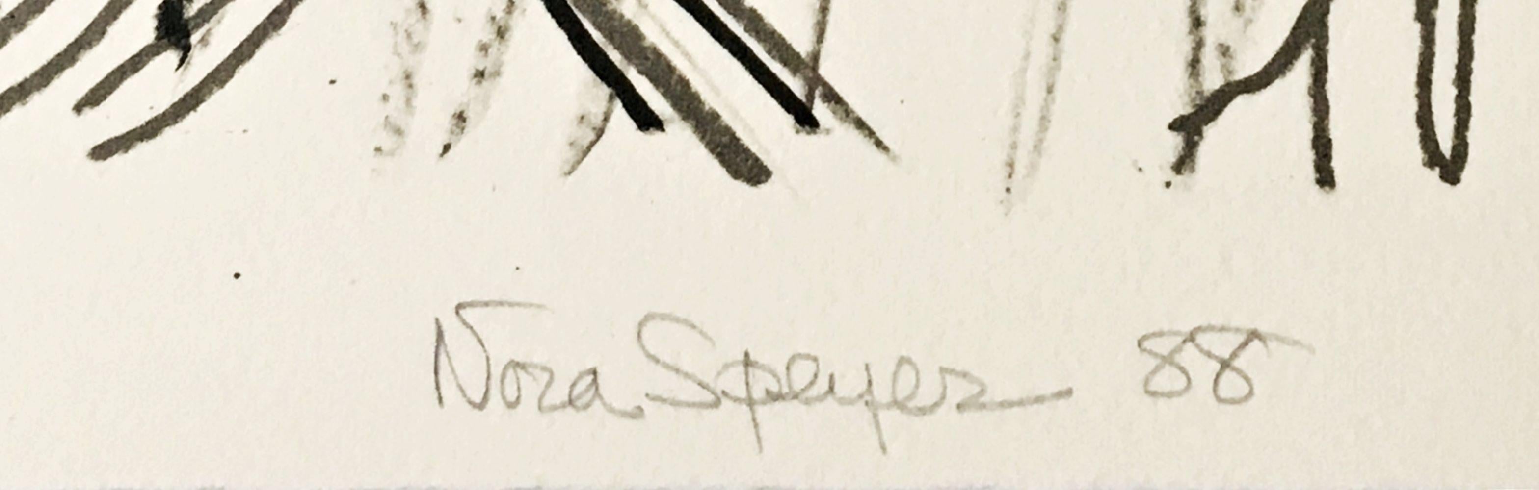 Nora Speyer
Untitled, from the Long Point Gallery Portfolio, 1988
Lithograph on paper with deckled edges
Hand signed, numbered 22/30 and dated on lower front
22 × 15 inches
Unframed

Hand signed, numbered 22/30 and dated on lower front
Publisher: