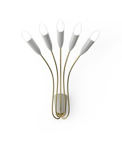 Norah Sconce in Brass