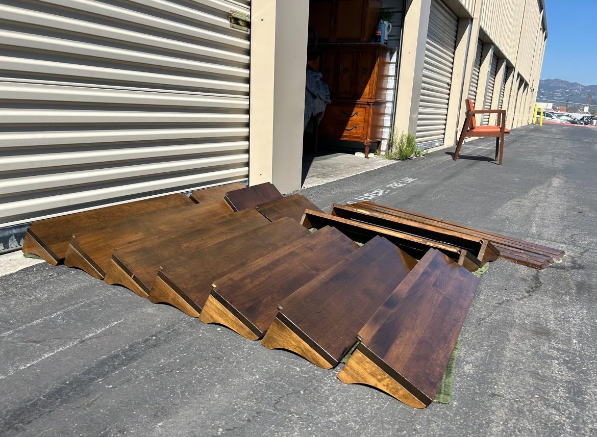 Noral Olson für Kopenhavn, 21 Teile, Wandregalsystem mit Einlegeböden im Zustand „Gut“ im Angebot in Spring Valley, CA