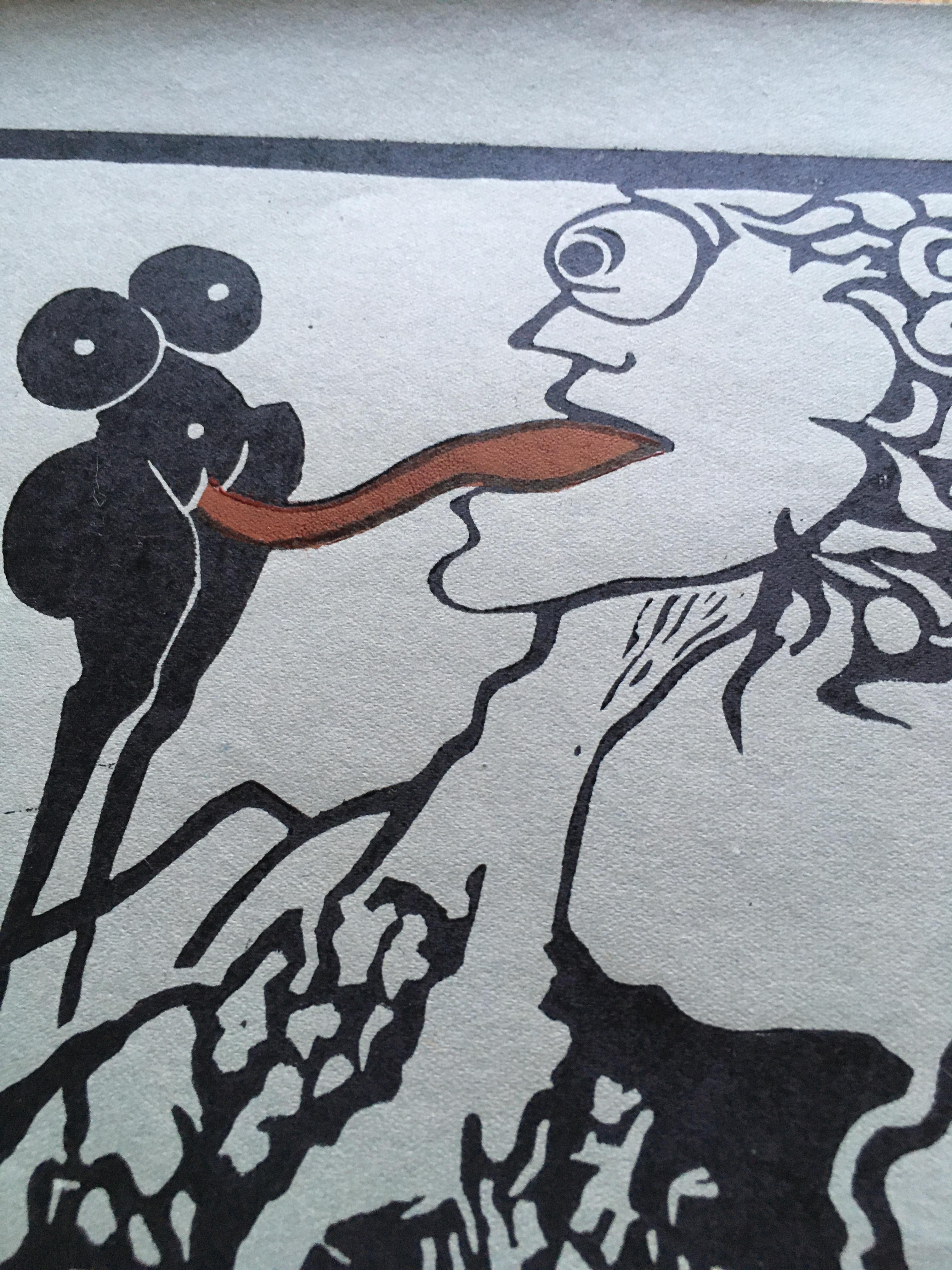 SUEÑO ERÓTICO, Xilografía, Edición Limitada, firmada por el Artista en venta 2
