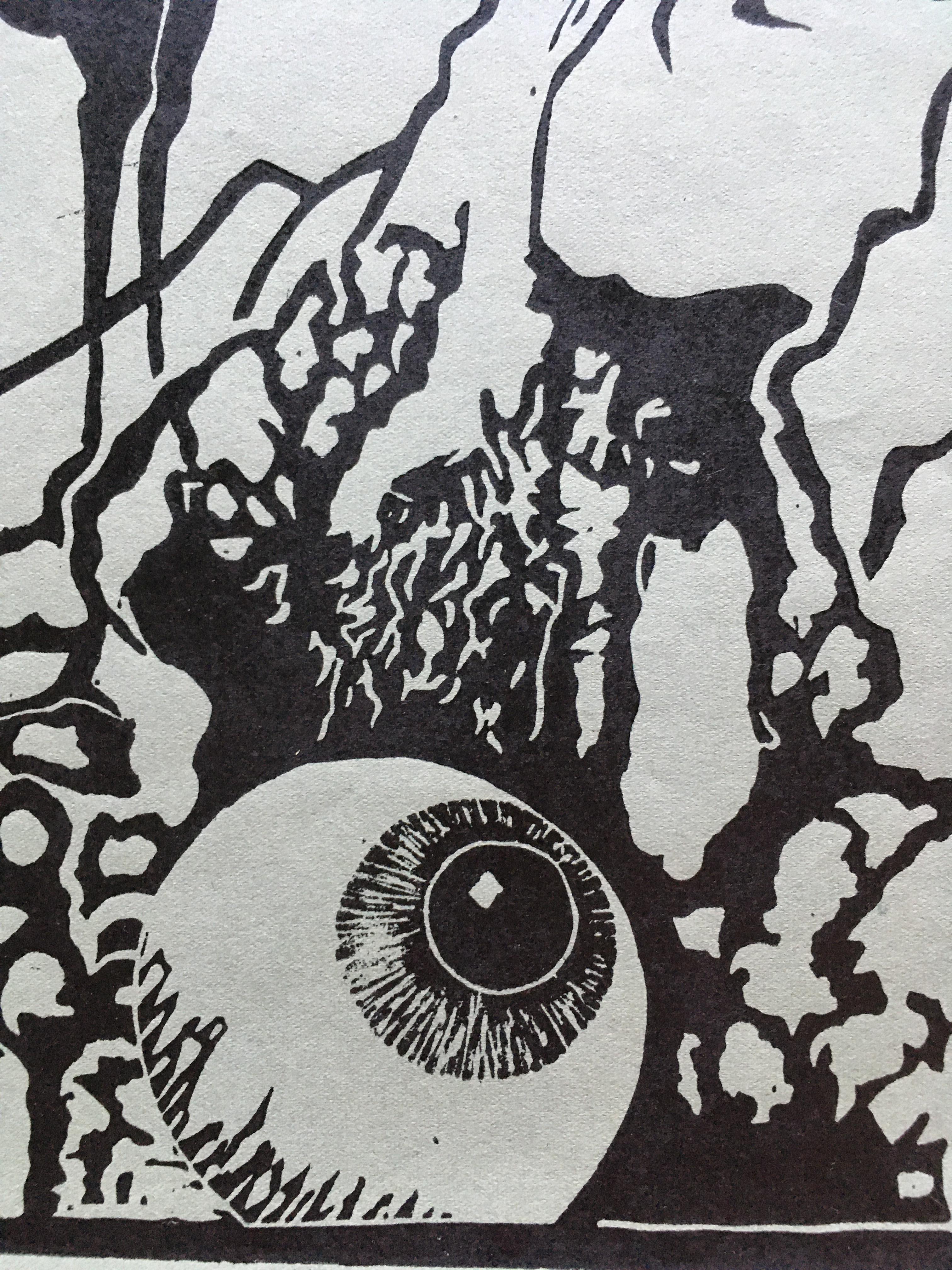 SUEÑO ERÓTICO, Xilografía, Edición Limitada, firmada por el Artista en venta 3