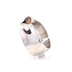 Norbert Muerrle 950 Platinum and Diamonds Cobra Ring