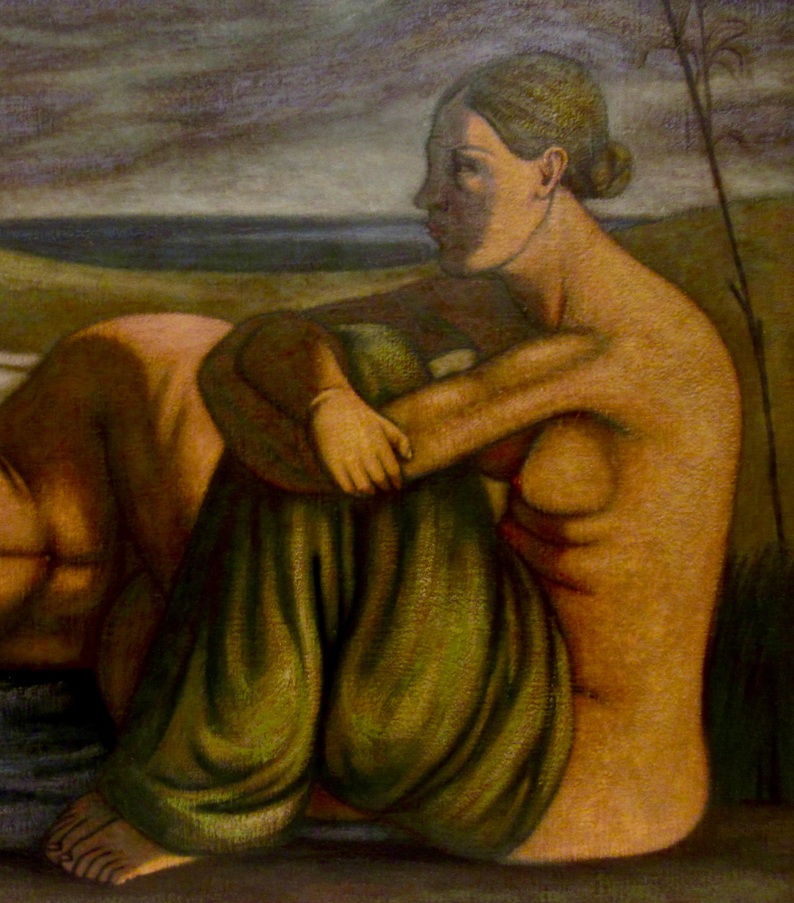 Two Nudes in a Landscape For Sale 1