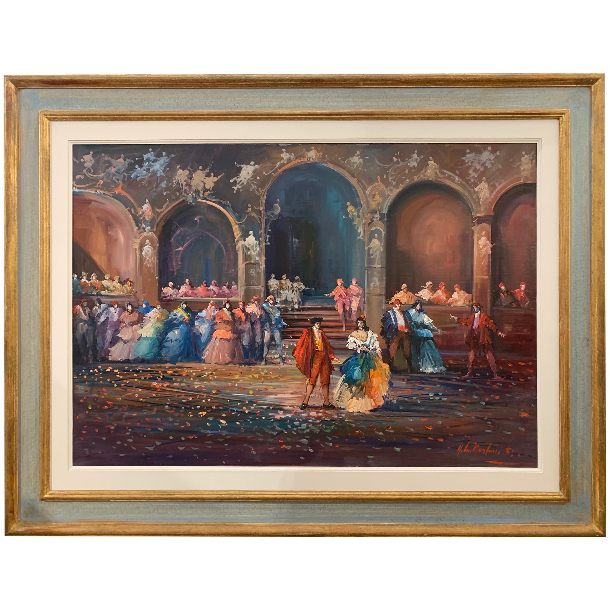 Carmen - Peinture figurative de Norberto Martini 1