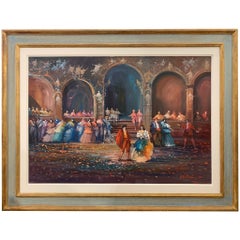 Carmen - Figurative Painting by Norberto Martini