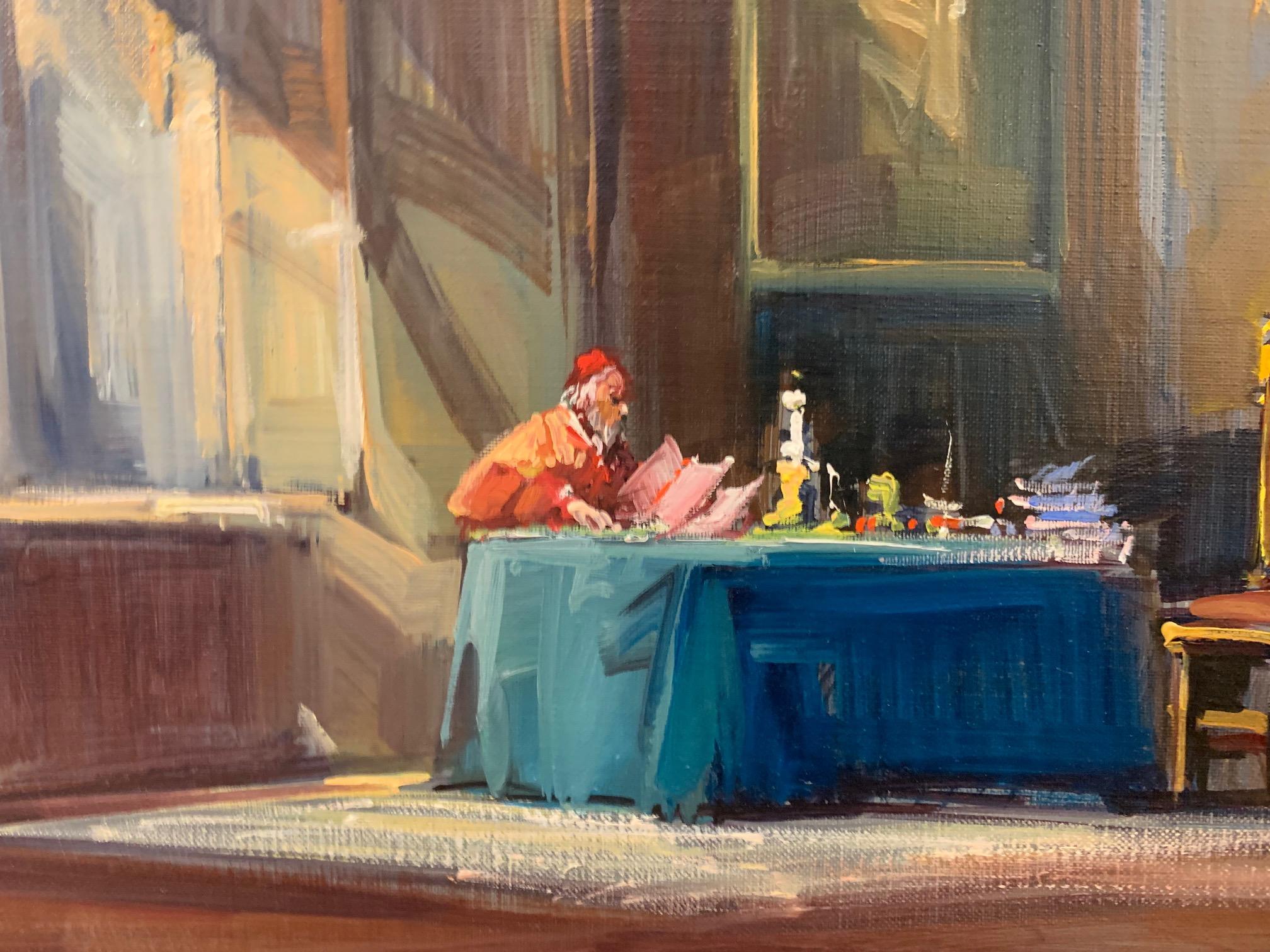 Opera Don Carlos - Figurative Painting by Norberto Martini For Sale 4