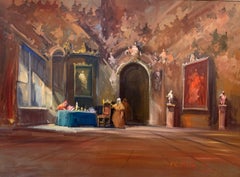 Opera Don Carlos - Figurative Painting by Norberto Martini