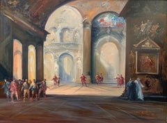 The Conspiracy (Opera The Robbers) - Peinture figurative de Norberto Martini