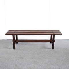 Nord European Mid Century Teak Bench
