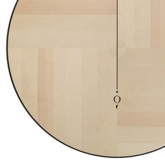 Nord Sud Maple Wood Round Table