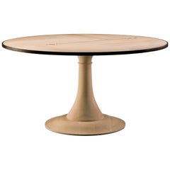 Nord Sud, Round Table with Inlay on Top, by Morelato