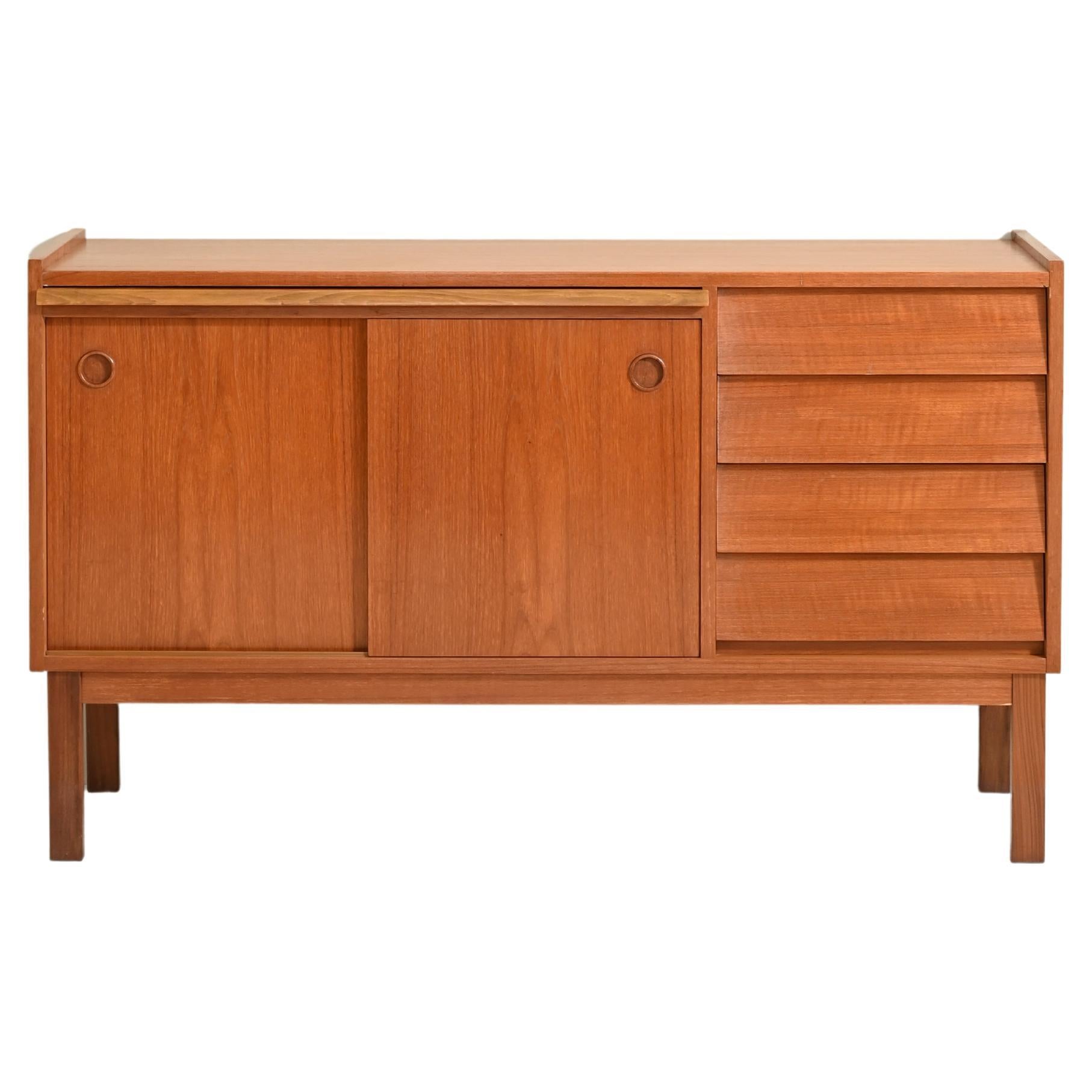 Danish Modern Teak Sideboard, 1960s at 1stDibs
