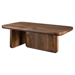 Contemporary Nordic Oak / Walnut Coffee Table