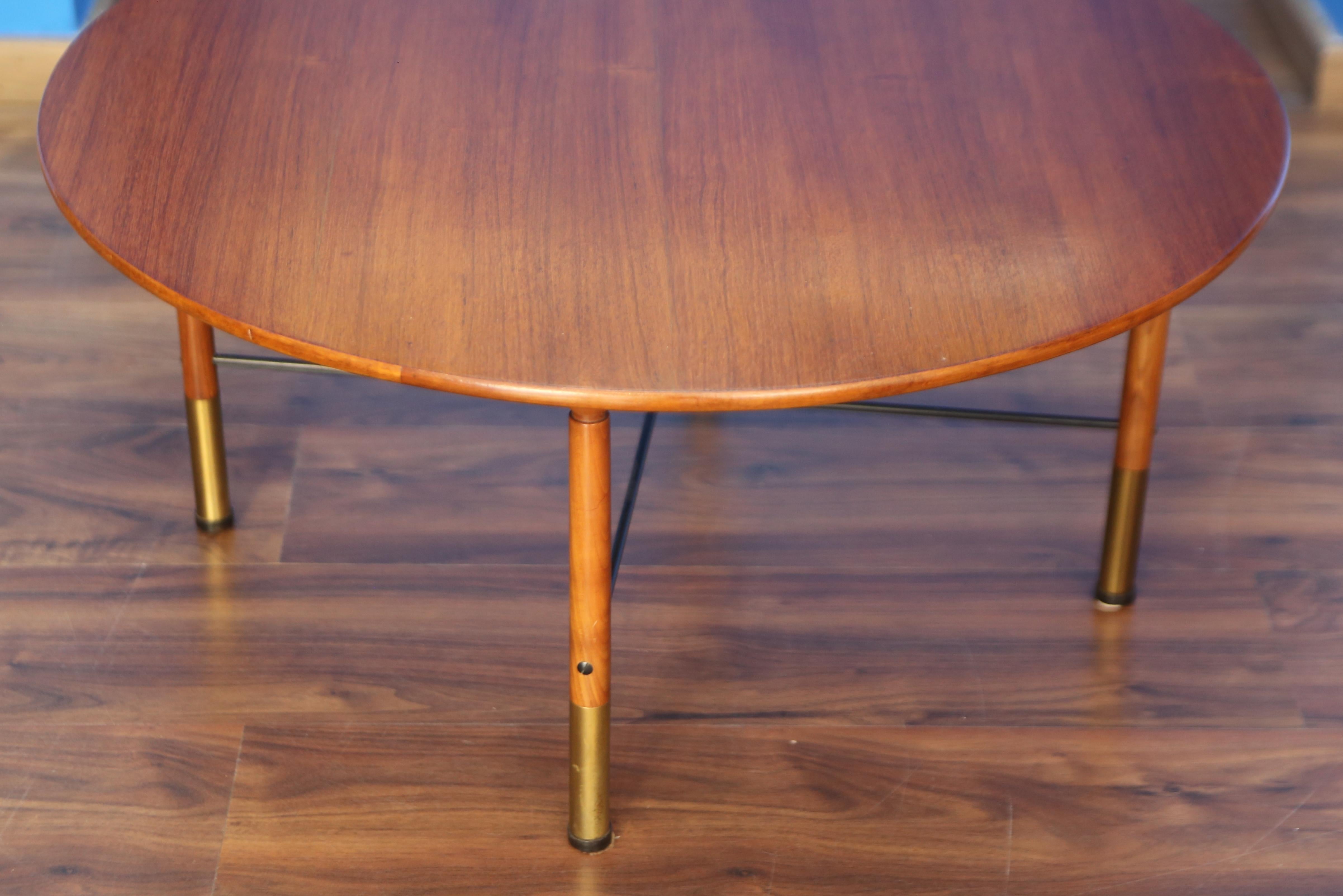 Nordic design coffee table made in the early 1960s