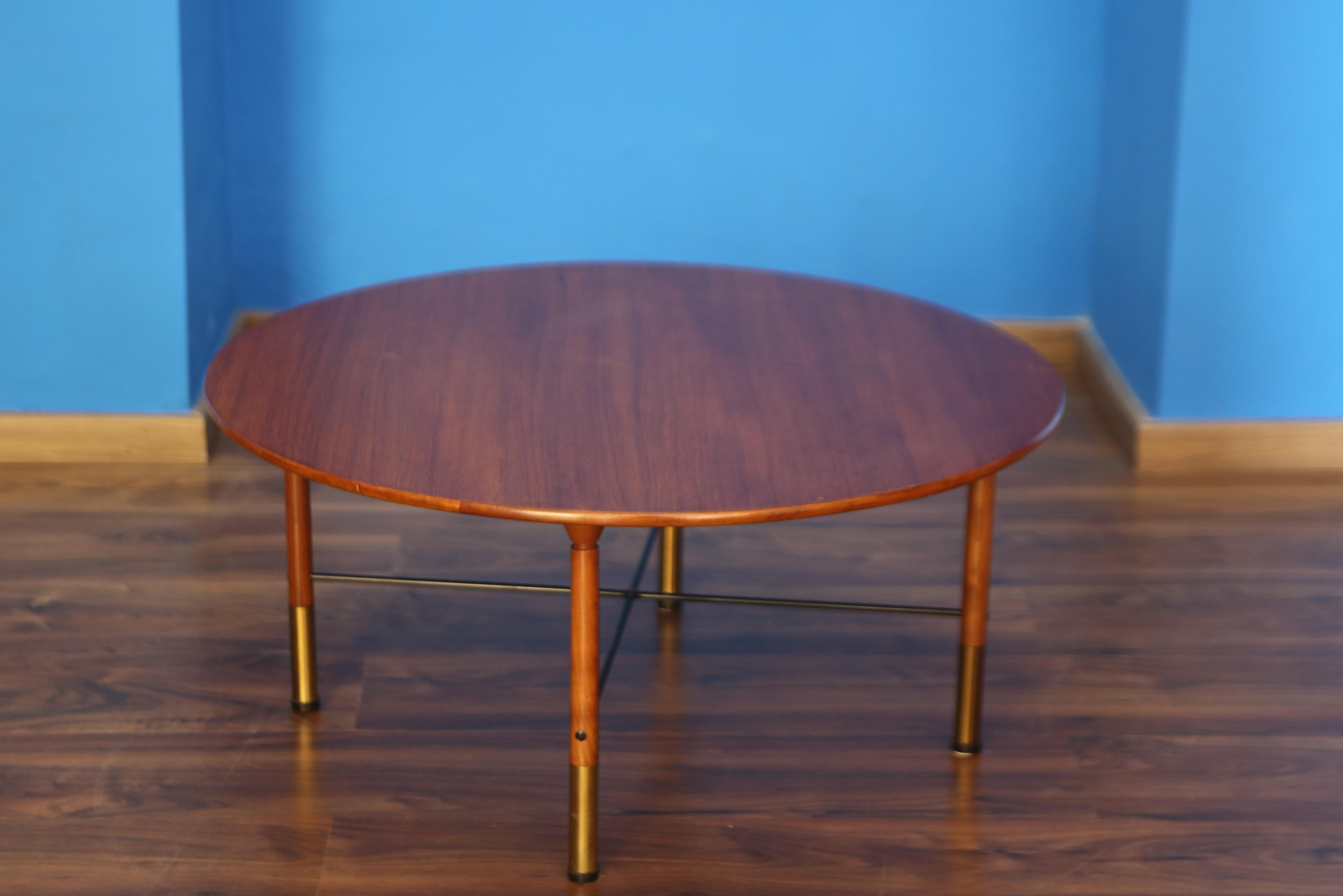 Mid-Century Modern Nordic design coffee table from the 1960s For Sale