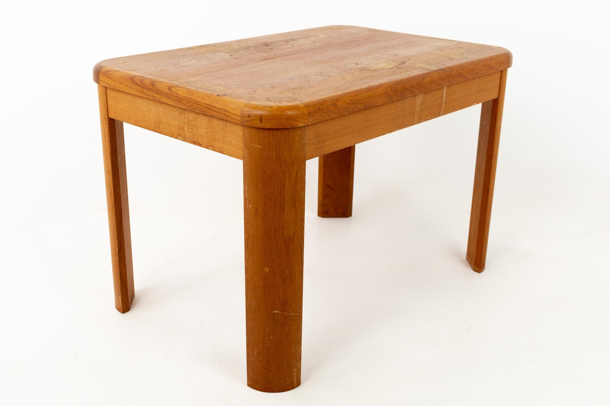 nordic square end table
