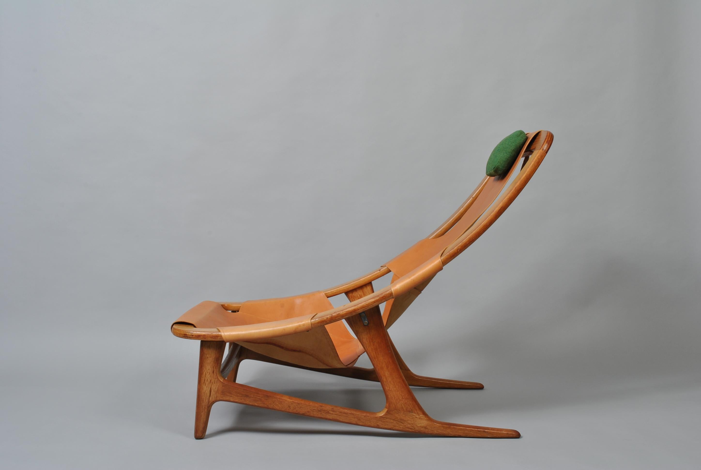Nordic Hunter ‘Holmenkollen’ Chair by Arne Tidemand Ruud, 1950s 3