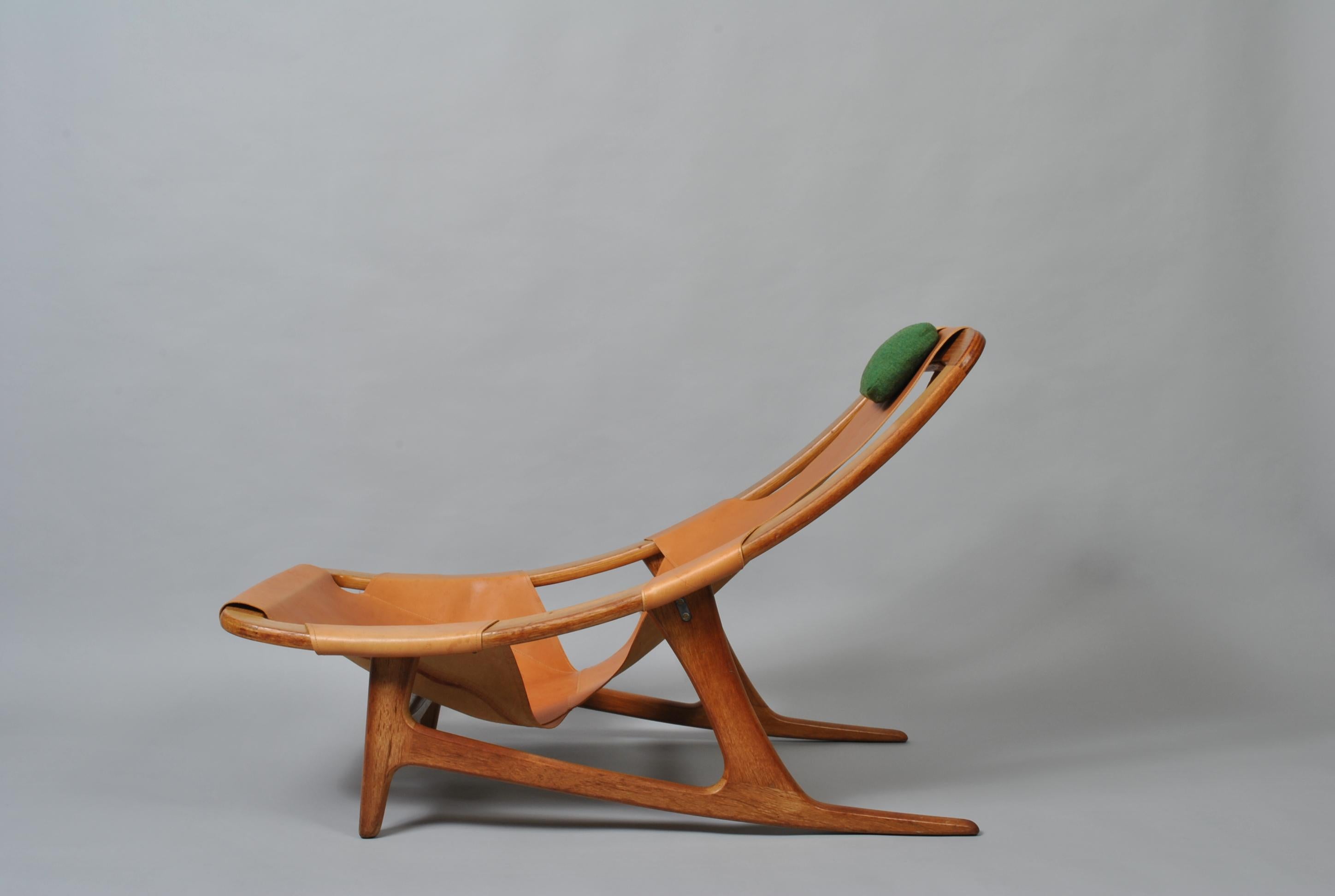 Nordic Hunter ‘Holmenkollen’ Chair by Arne Tidemand Ruud, 1950s 4
