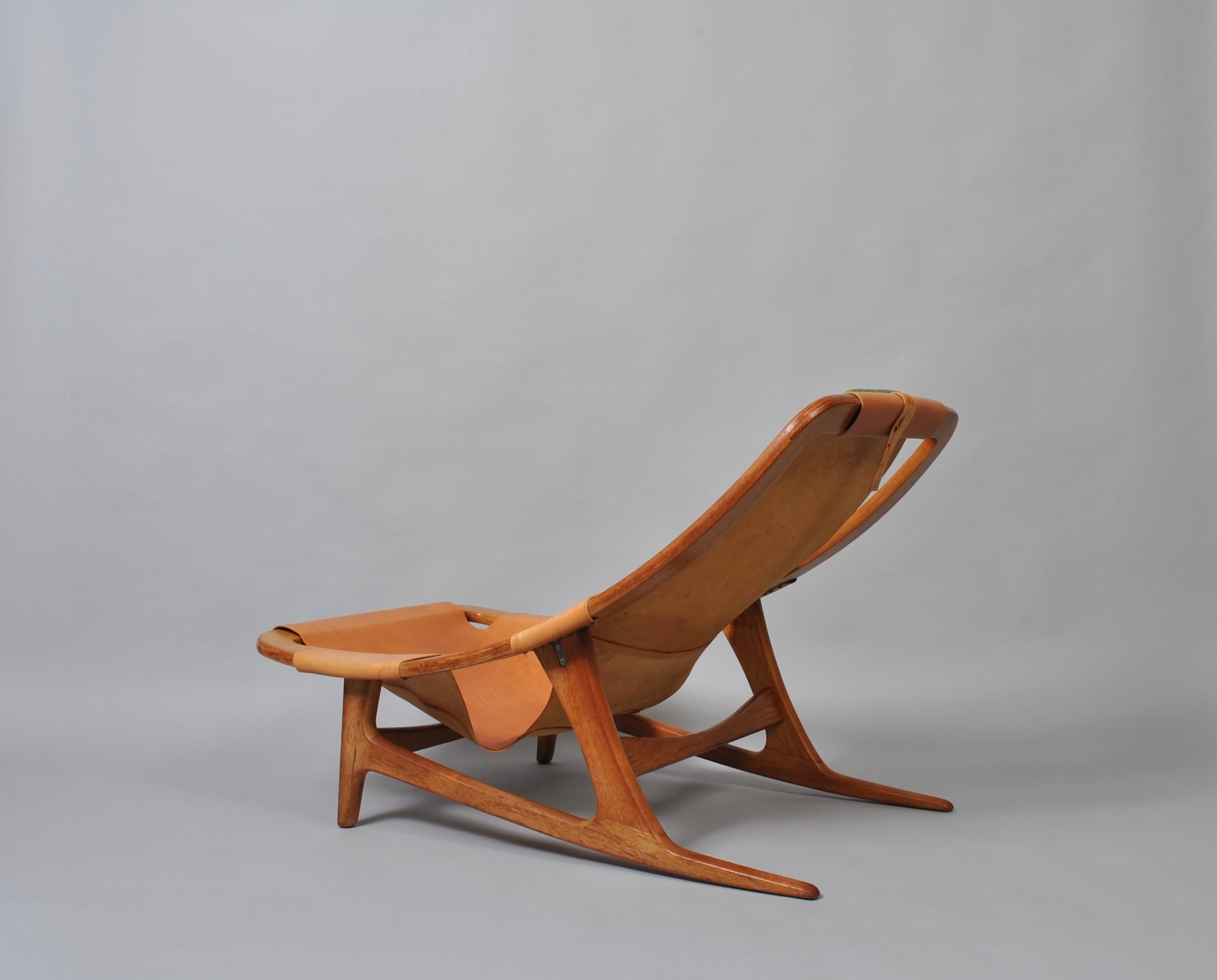 Nordic Hunter ‘Holmenkollen’ Chair by Arne Tidemand Ruud, 1950s 6