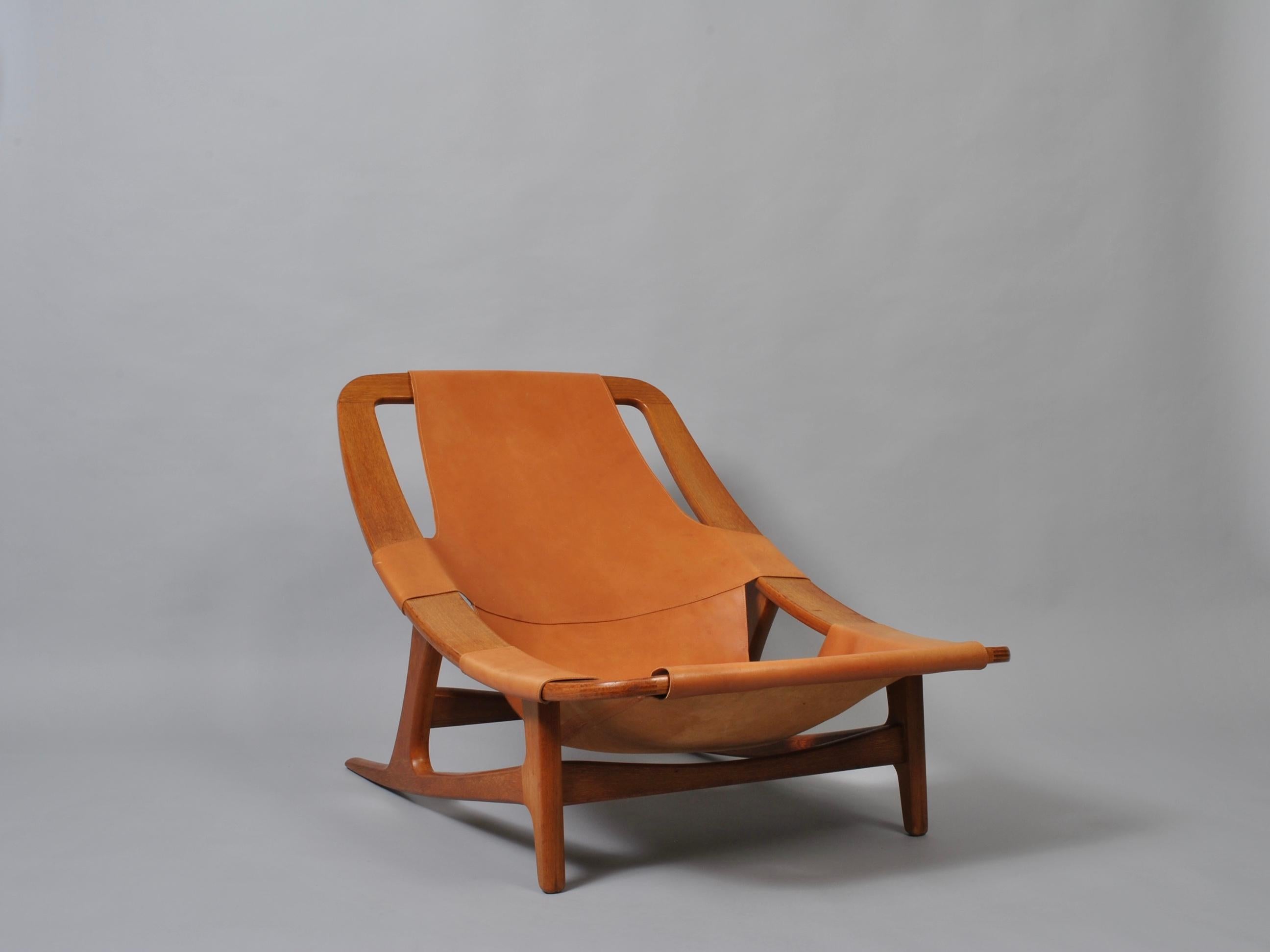 Norwegian Nordic Hunter ‘Holmenkollen’ Chair by Arne Tidemand Ruud, 1950s
