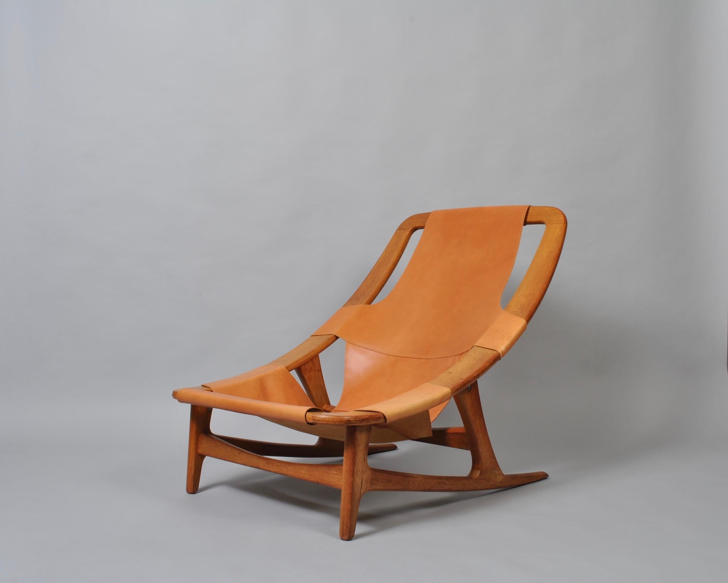 Nordic Hunter ‘Holmenkollen’ Chair by Arne Tidemand Ruud, 1950s 2