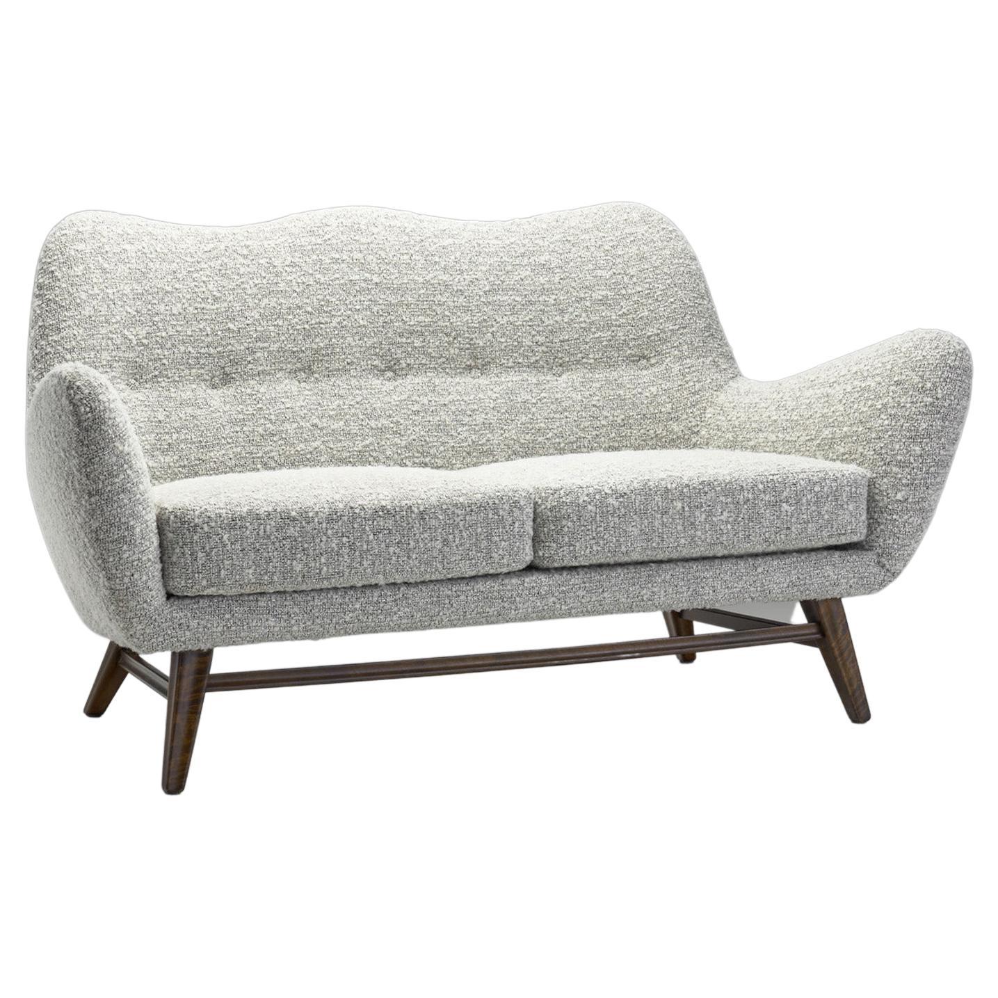 Nordic Mid-Century Two-Seater Sofa, Scandinavia ca 1950s For Sale